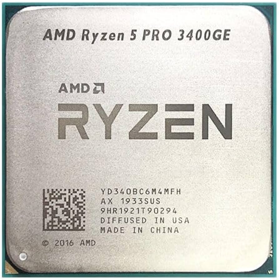 [ジャンク] Ryzen5 PRO 3400GE AM4 35W Amazon | AMD Ryzen 5 3400G with Wraith Spire cooler 3.7GHz 4